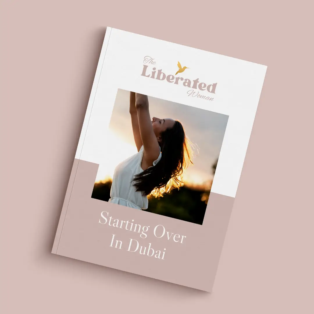 cover of starting over in Dubai brochure